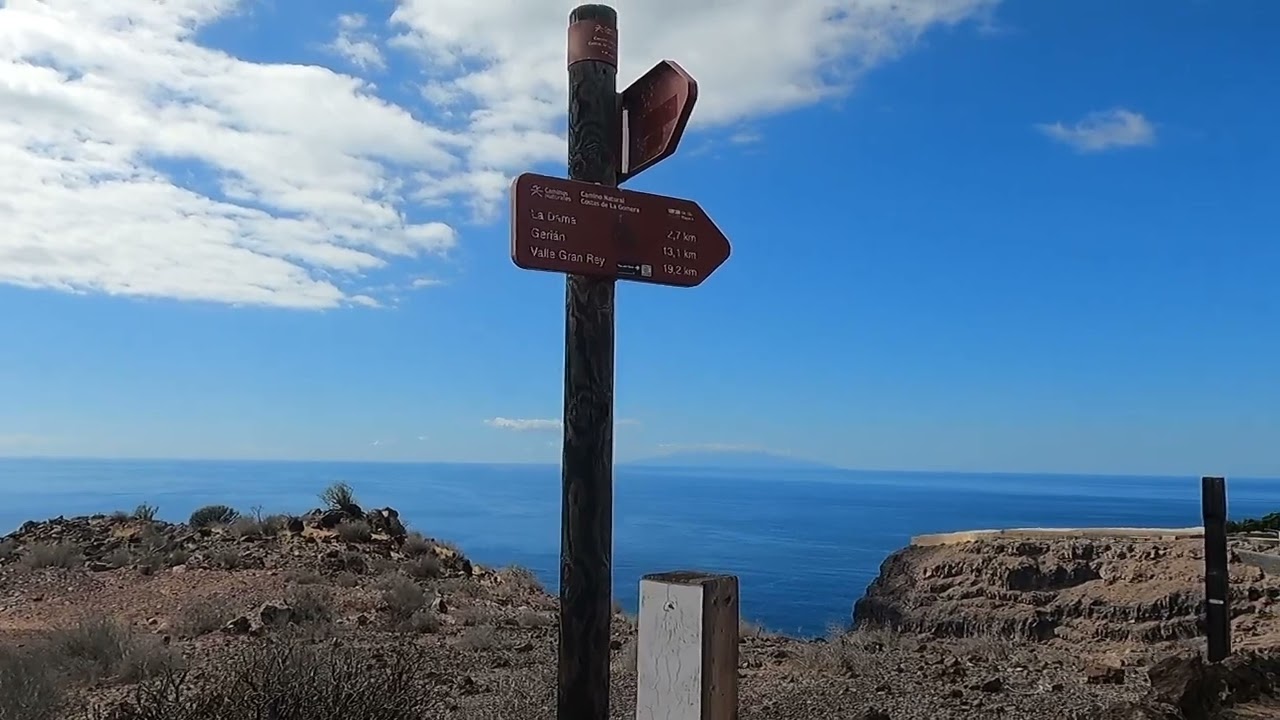 La Gomera Tag 2 auf dem GR132 via La Dama zum Playa Iguala