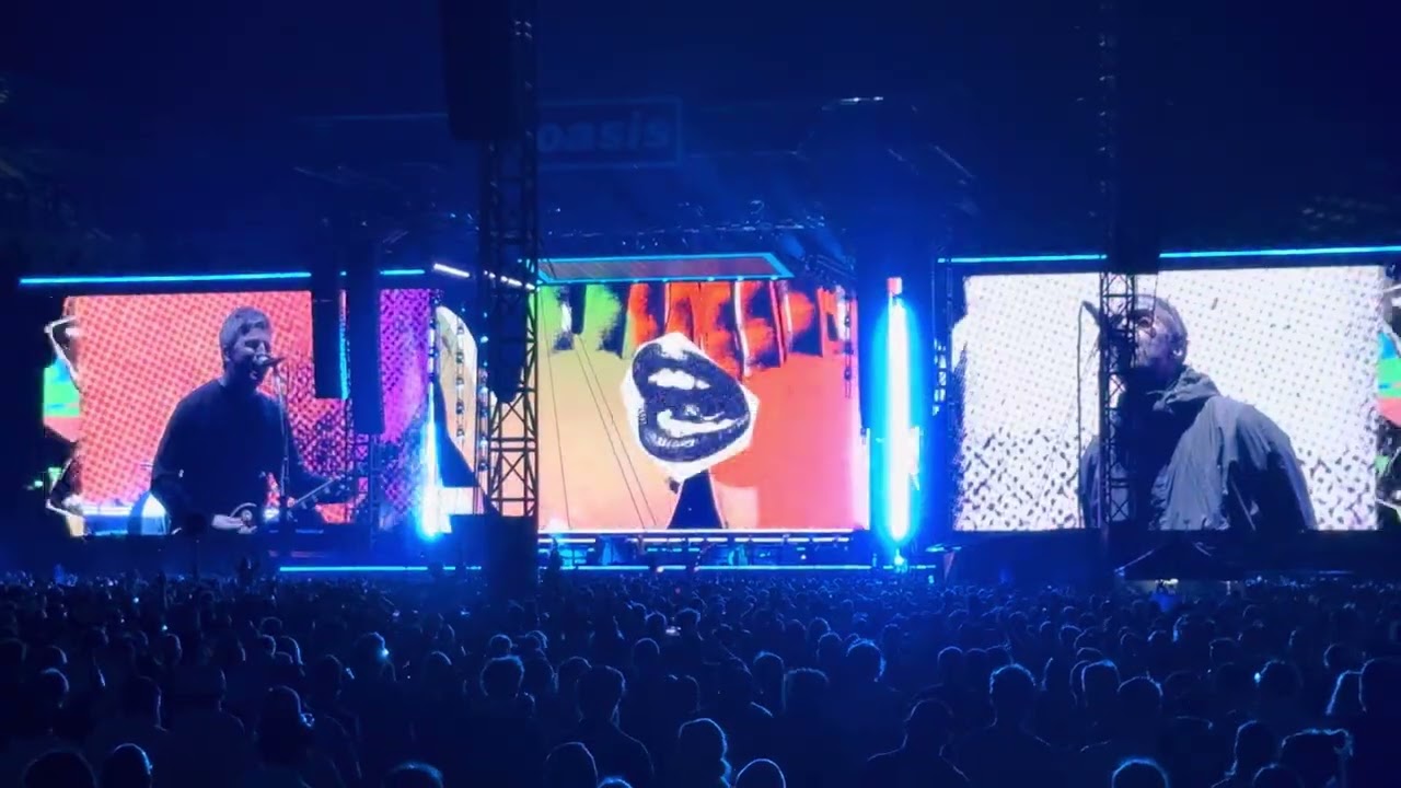 Oasis - Some Might Say @ Accor Stadium Sydney 8th November 2025