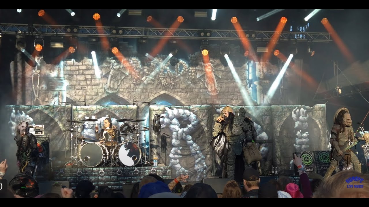 Lordi - Blood Red Sandman  , Lisää Löylyä Festival 15.6 2024  @RunoPe_Music