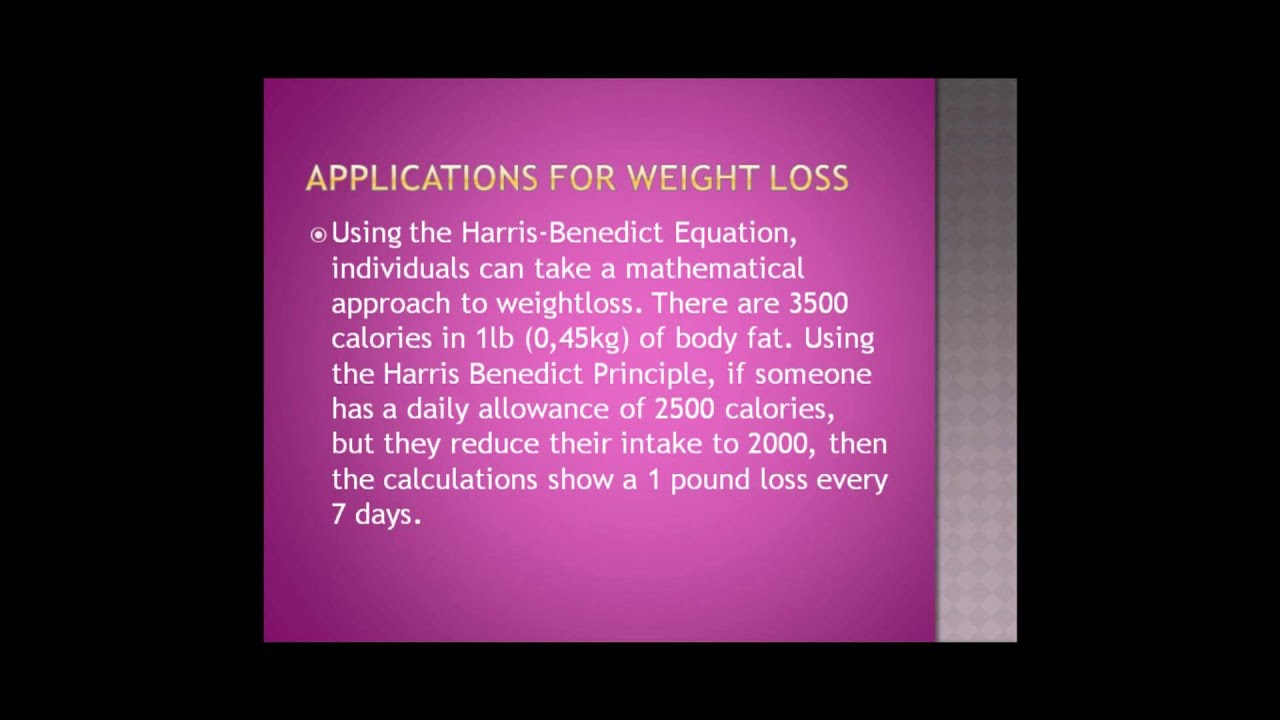 harris benedict.wmv