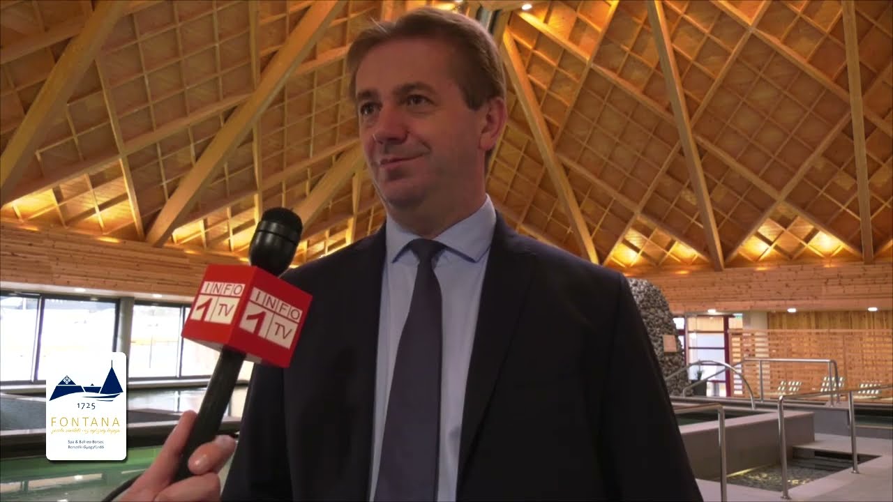 Fontana Gyógyfürdő hivatalos megnyitója (Info1 TV riportvideó)