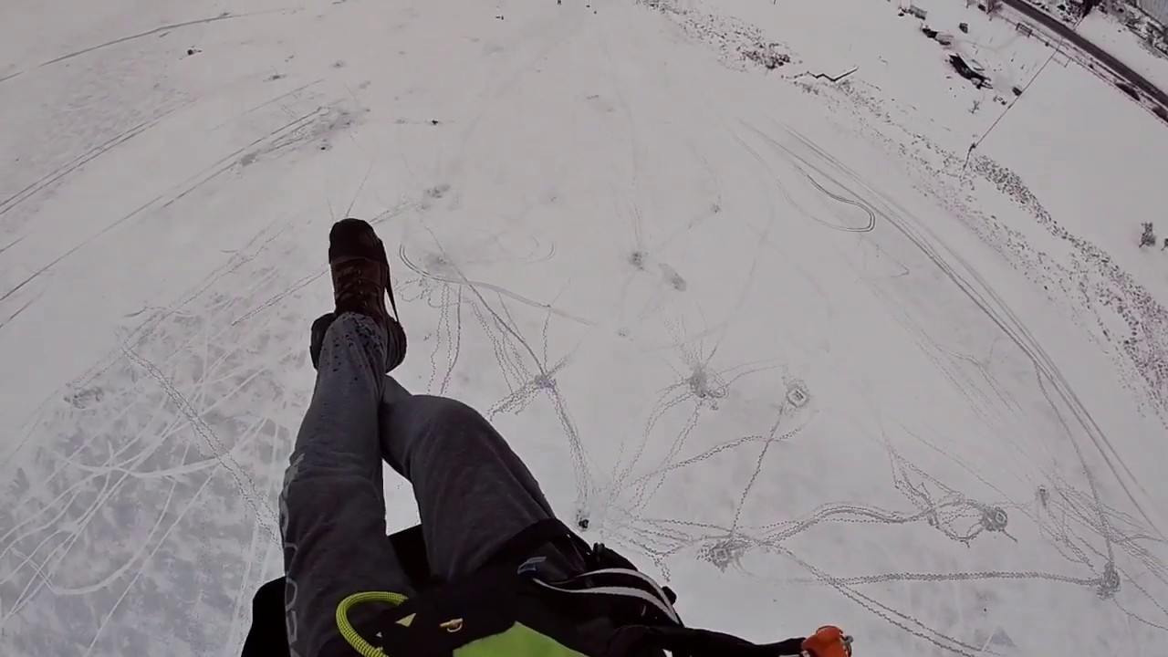 Paramotor flight in Vernon BC. 2020