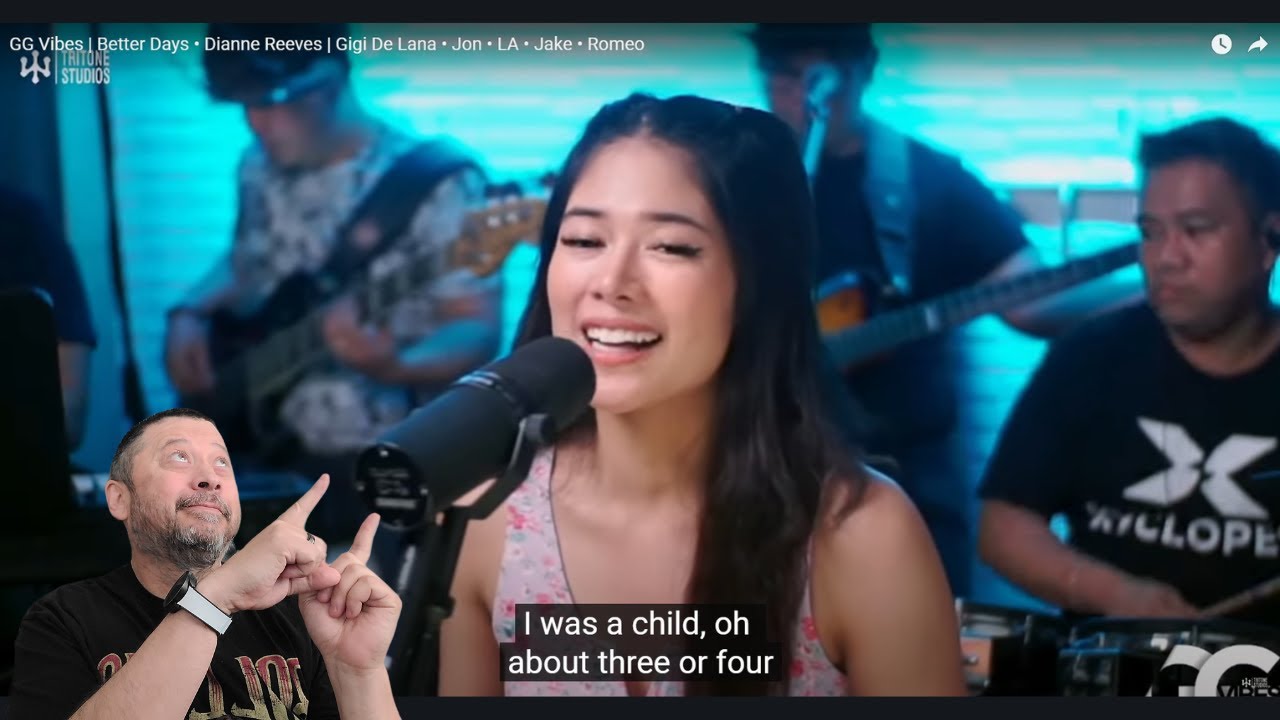 Gigi De Lana Reaction Video - Better Days | Dianne Reeves COVER LIVE Session