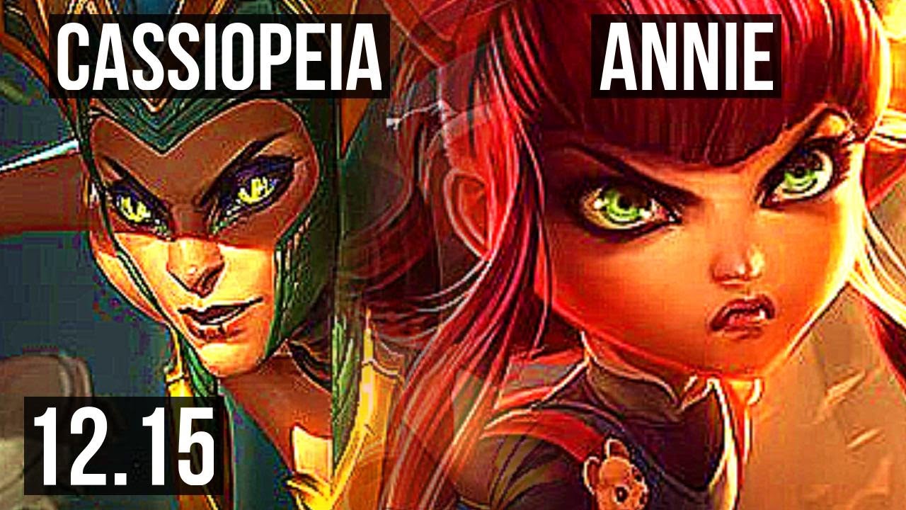 CASSIOPEIA vs ANNIE (MID) | 1.9M mastery, 1000+ games, 5/3/13 | NA Diamond | 12.15