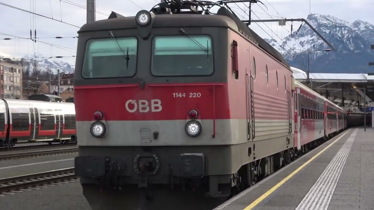 Zugverkehr Rosenheim, Kufstein, Oberaudorf, Innsbruck & Salzburg