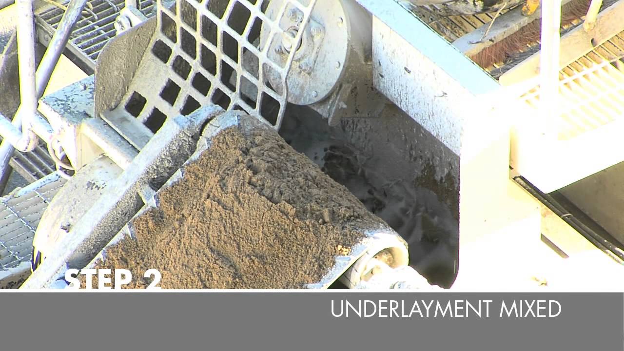 Maxxon Underlayment Installation