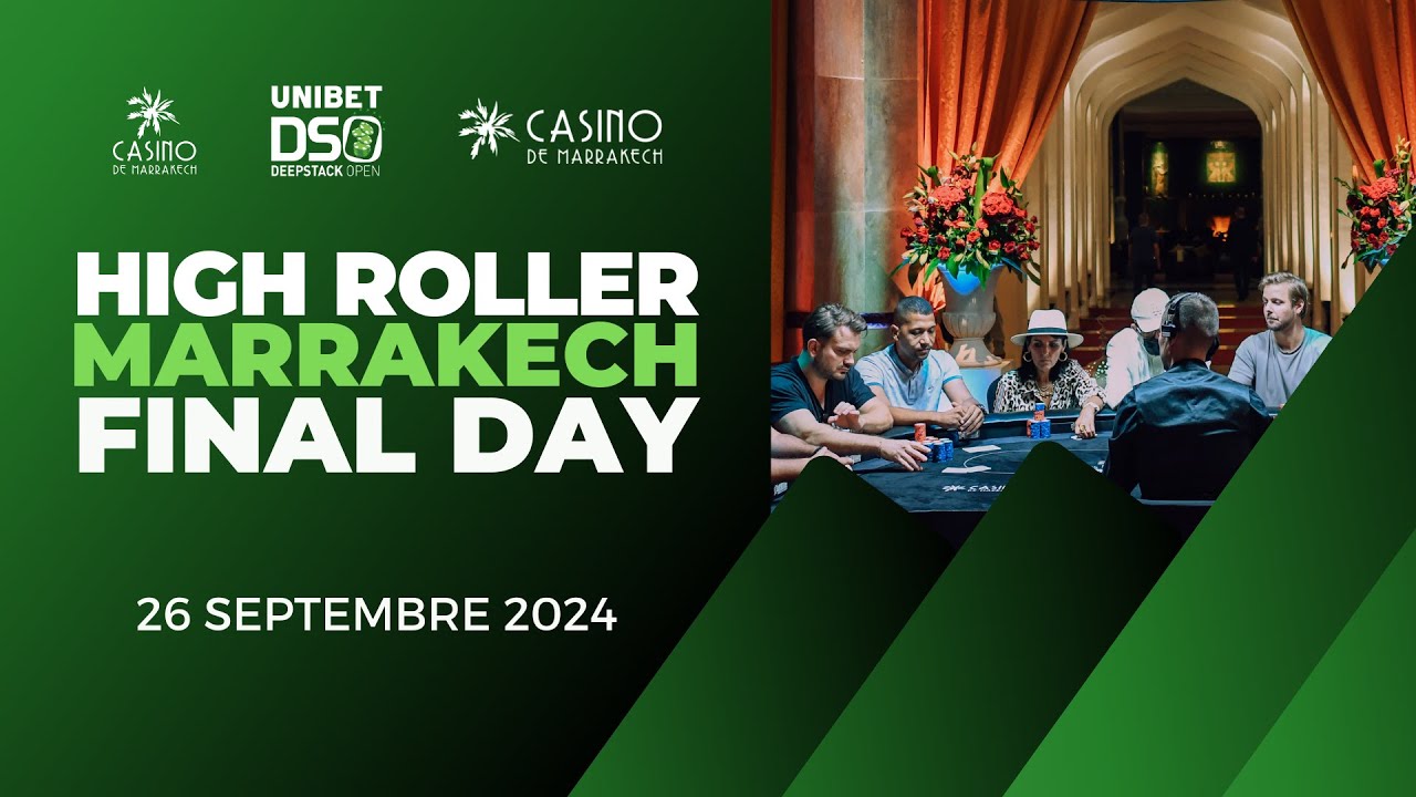 📺 LIVE ! FINAL UDSO HIGH ROLLER - UDSO Marrakech 2024