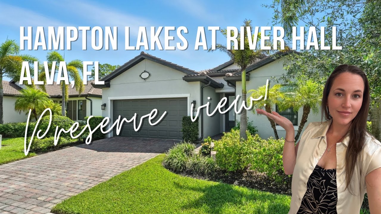 Home Tour | Hampton Lakes at River Hall in Alva, FL
