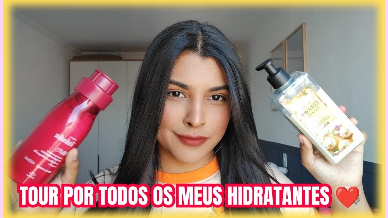 TOUR PELO MEUS HIDRATANTES - #hidratante #autocuidado #hidratantecorporal