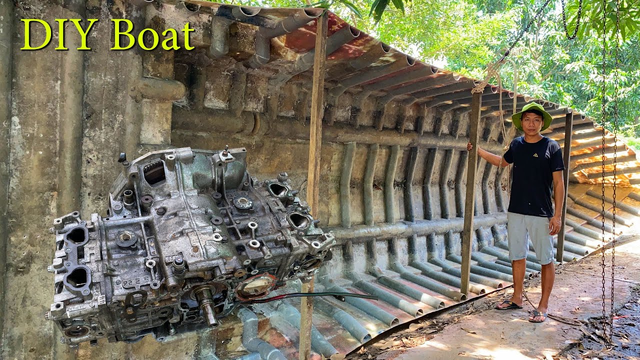 My Biggest Superyacht Is Powered by a Scrap Car Engine