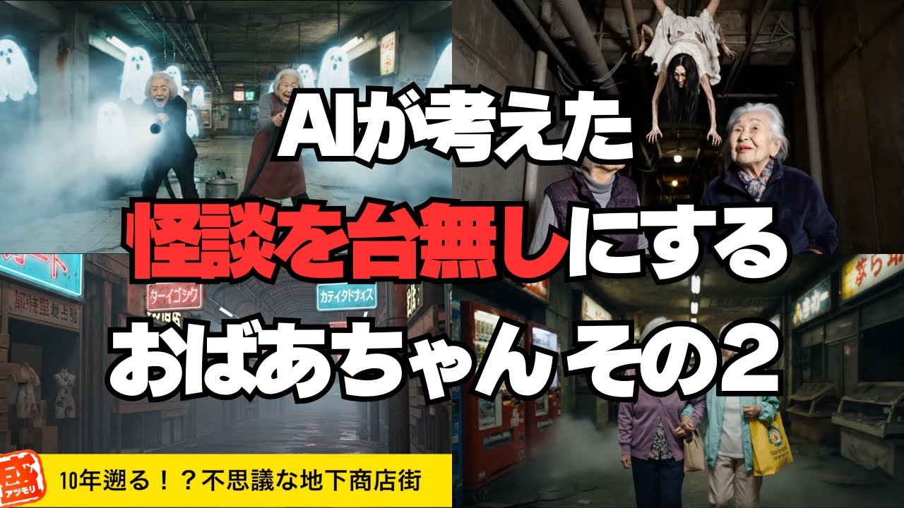 AIが考えた「怪談を台無しにするおばあちゃん」がヤバい #その2