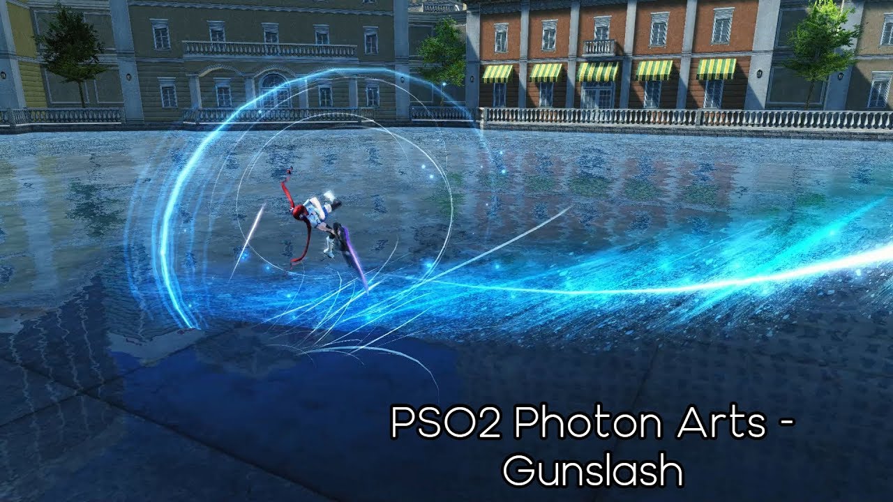 PSO2 All Gunslash Photon Arts (2019)