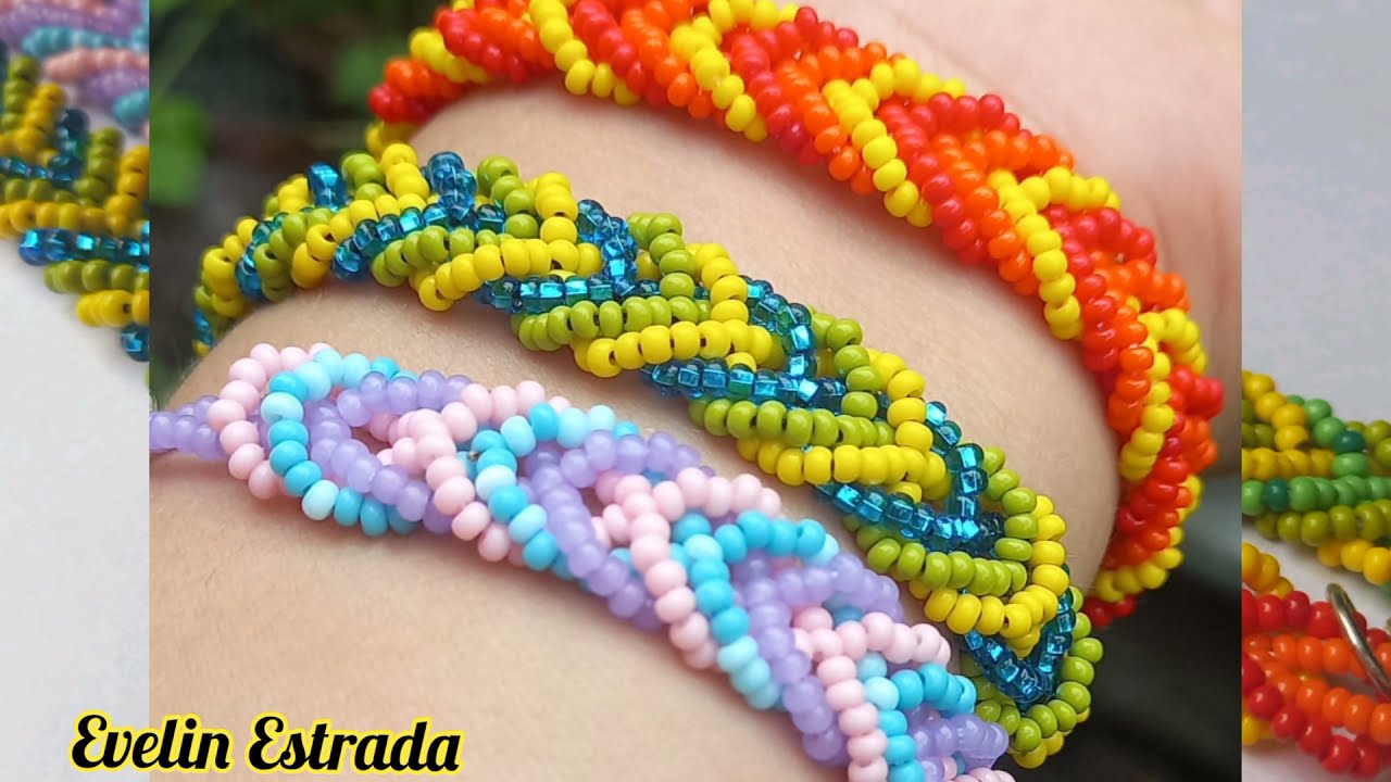 Pulsera en mostacilla (F&aacute;cil)