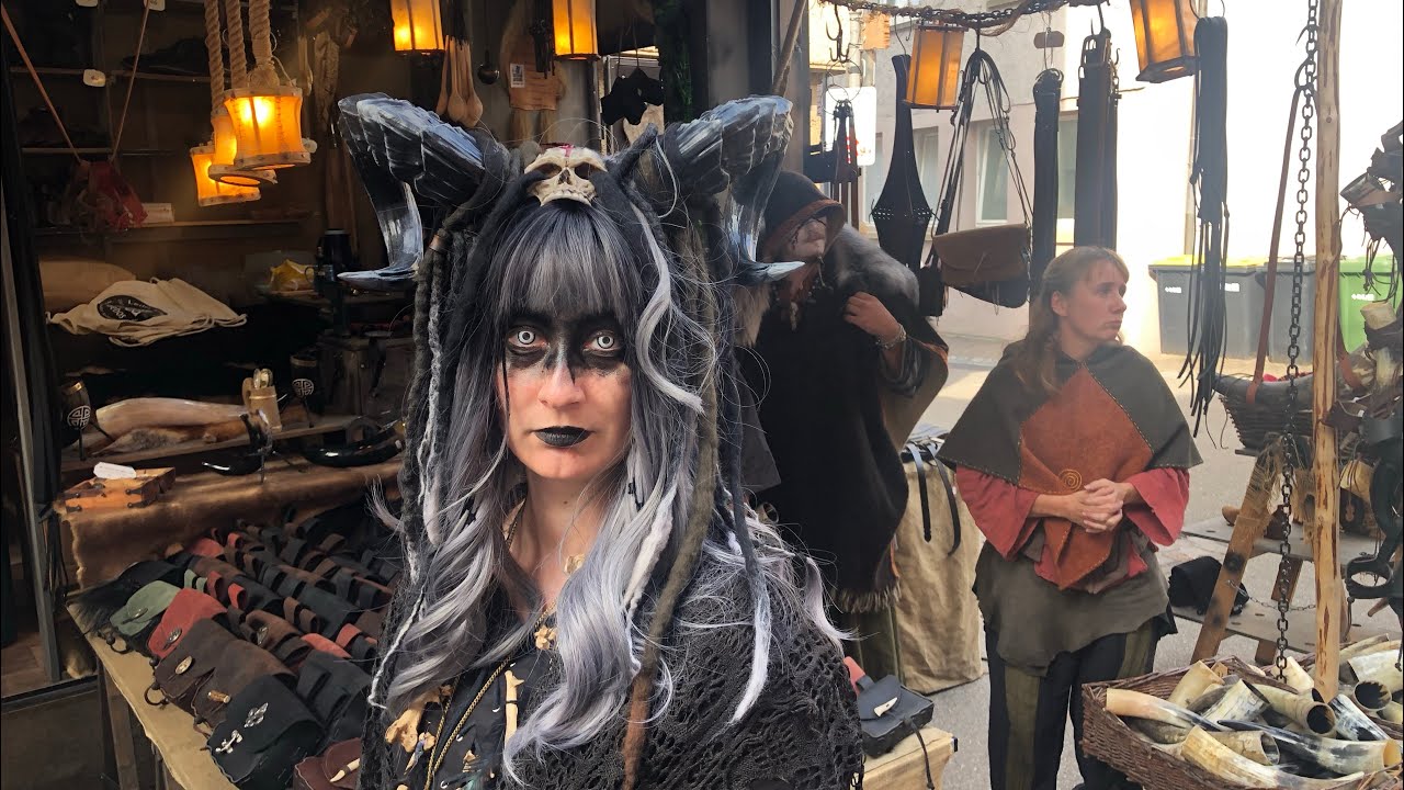 Historischer Markt Grossbottwar Sa. 23.09.2023 Nachmittags Markteröffnung und Allerley zu sehen