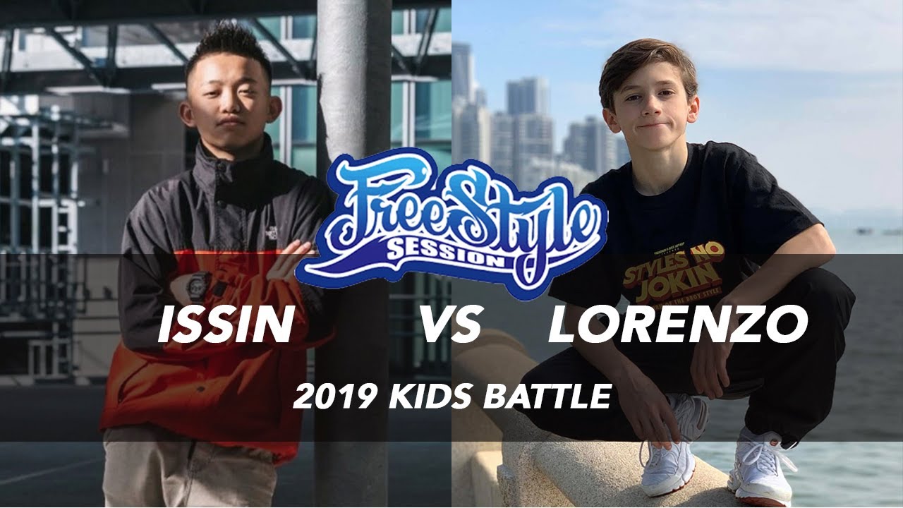 Issin vs Lorenzo Freestyle Session 2019 Kids Battle