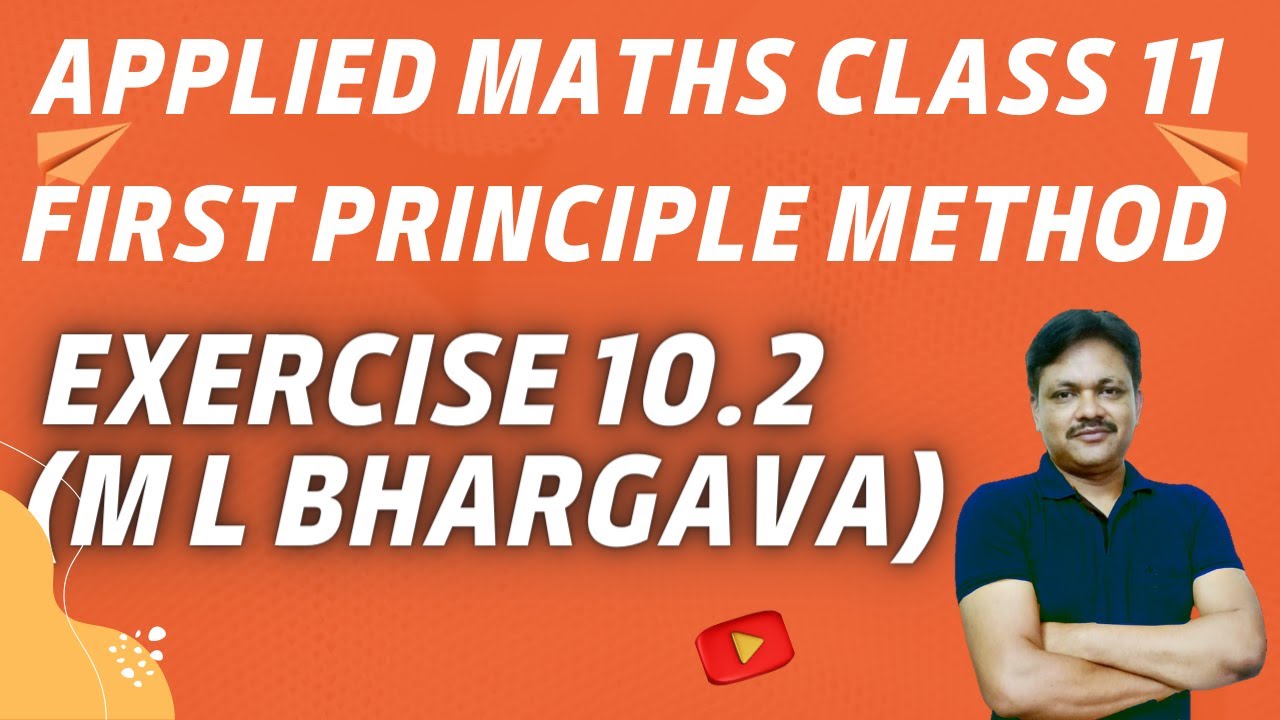 Differentiation Ch 11 | Lecture  3 | FIRST PRINCIPLE METHOD  | Applied Maths Class 11 | Gaur Classes