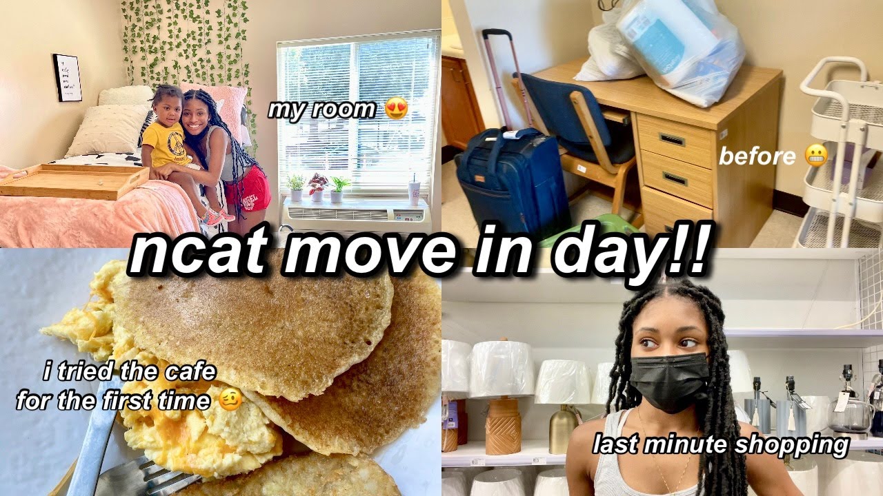 HBCU Move In Day Vlog!!! (ncat edition)