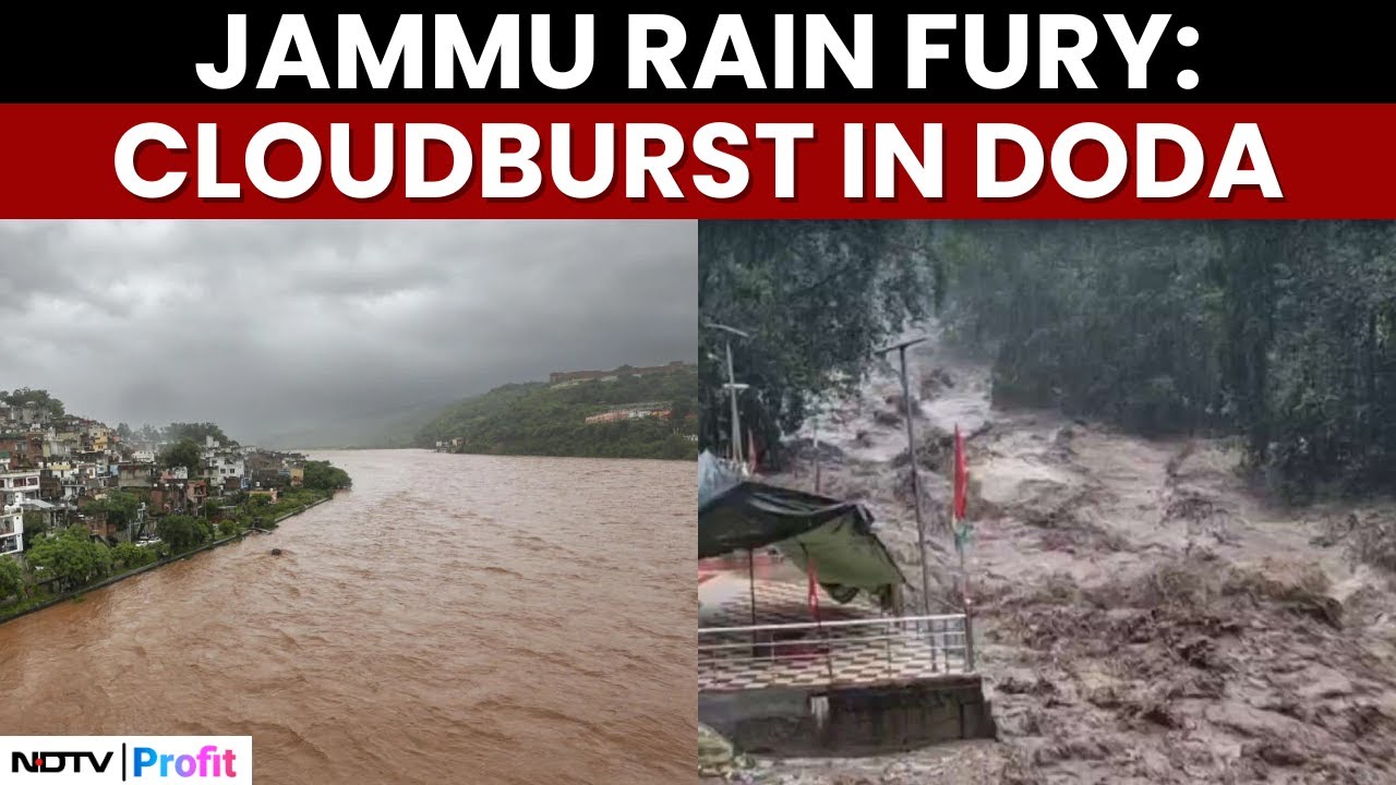 Jammu Rain Horror: Cloudburst In Doda, Vaishno Devi Hit By Landslide, Rescue Ops Underway