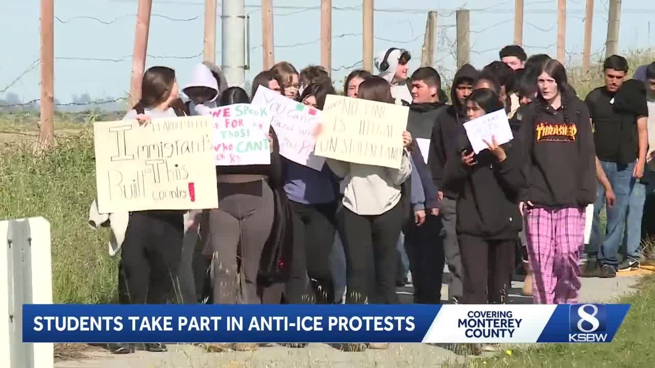 Monterey County students protest ICE and immigration policies