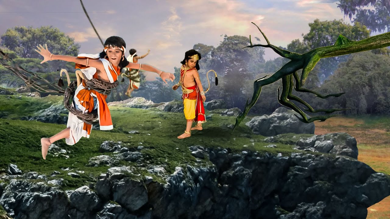 वृक्षासुर और हनुमान जी का युद्ध || Sankatmochan Mahabali Hanuman - महाबली हनुमान