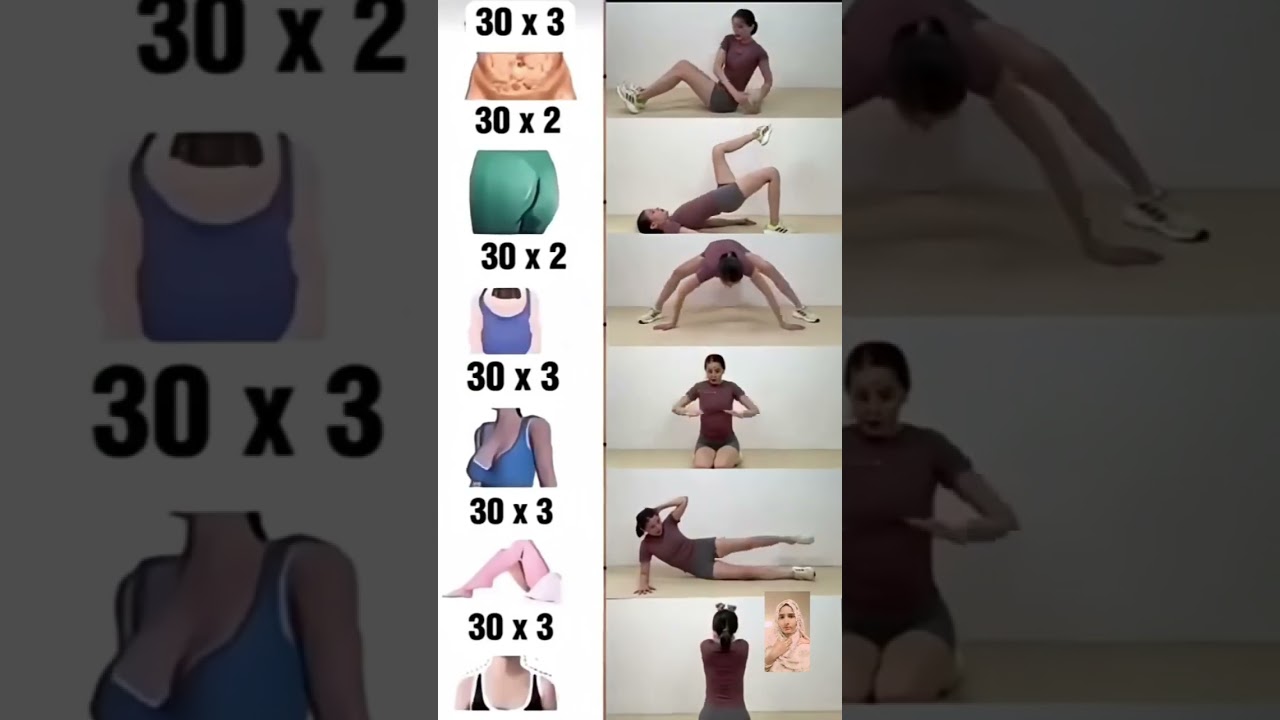 Full body😱💯 Exercise for Belly Fat Lose Weight lose Six Pack for Pcod
