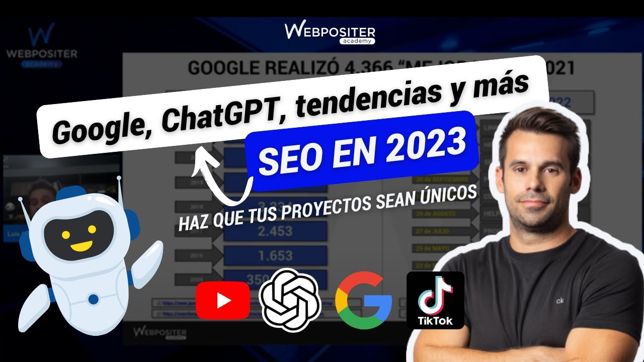 SEO en 2023 🚀 Novedades, tendencias, ChatGPT y mucho m&aacute;s