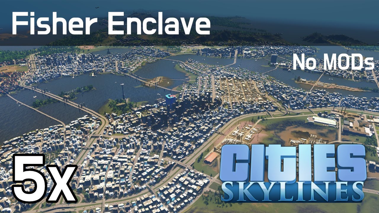 Cities Skylines | Fisher Enclave (No MODs), 어부 거주지