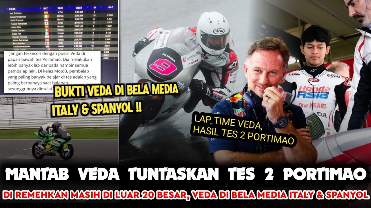 SEKALI LIHAT CARA VEDA BALAP‼️MEDIA ITALY & SPANYOL LANGSUNG BERIKAN KLAIM INI 