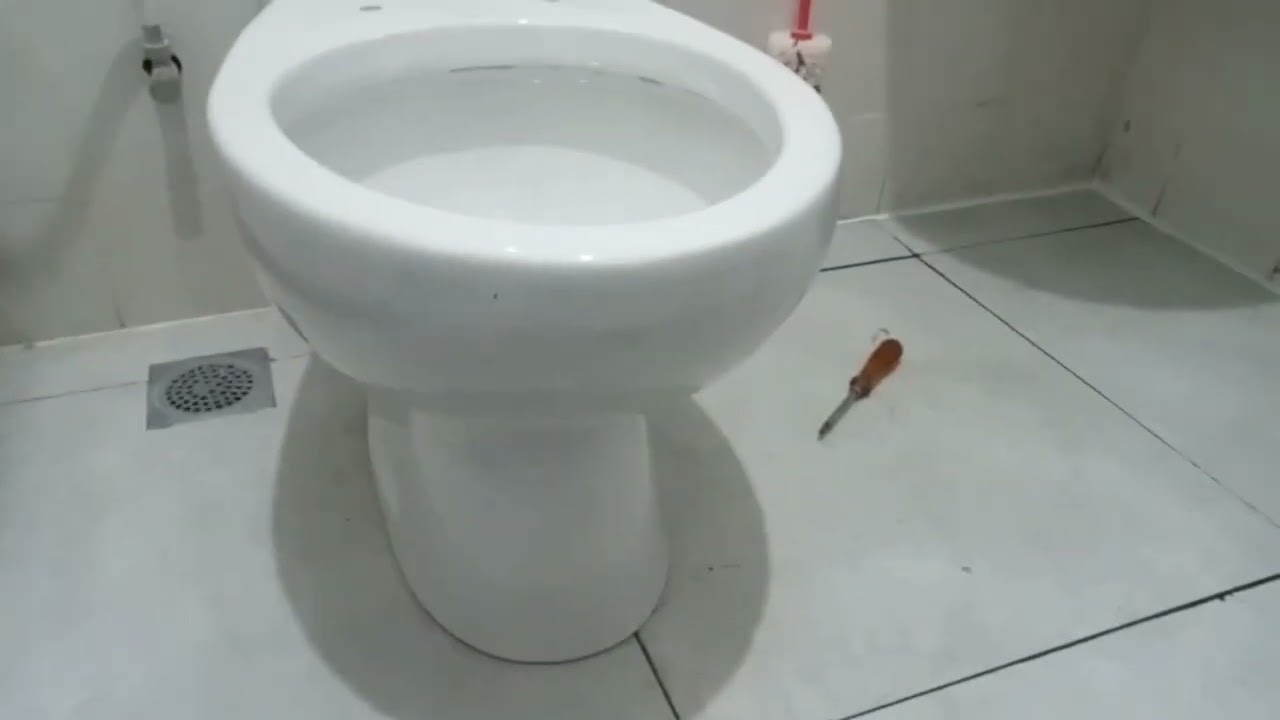 cara pemasangan closet toto otomatis