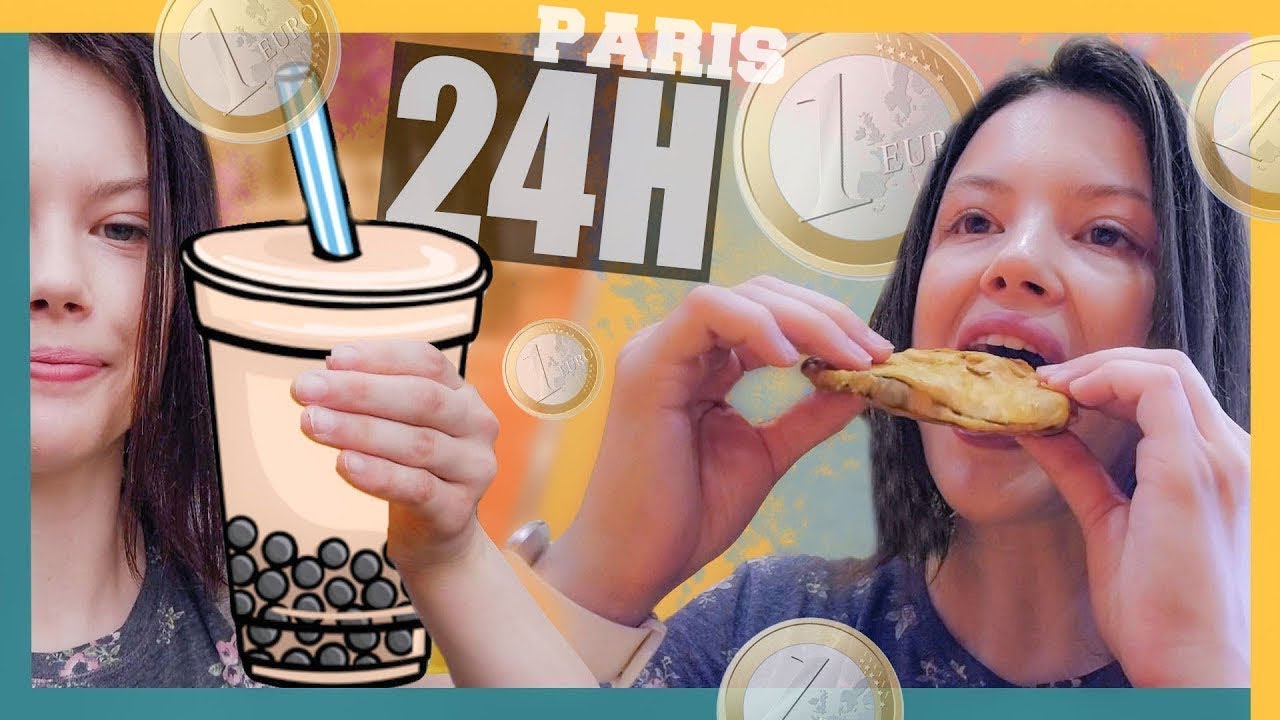 JE MANGE QUE DES TRUCS À 1€ PENDANT 24H À PARIS - Claire