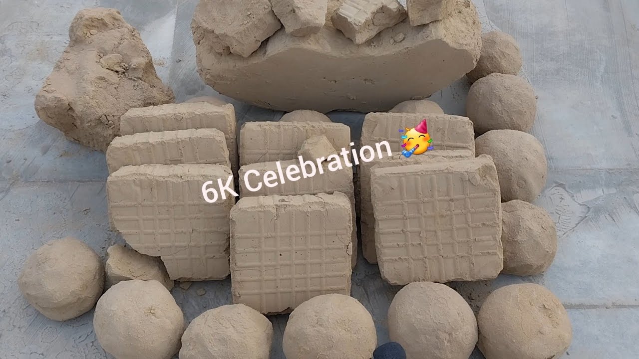 Pure mud dirt Floor crumbling 6k Celebration Part 2 🥳