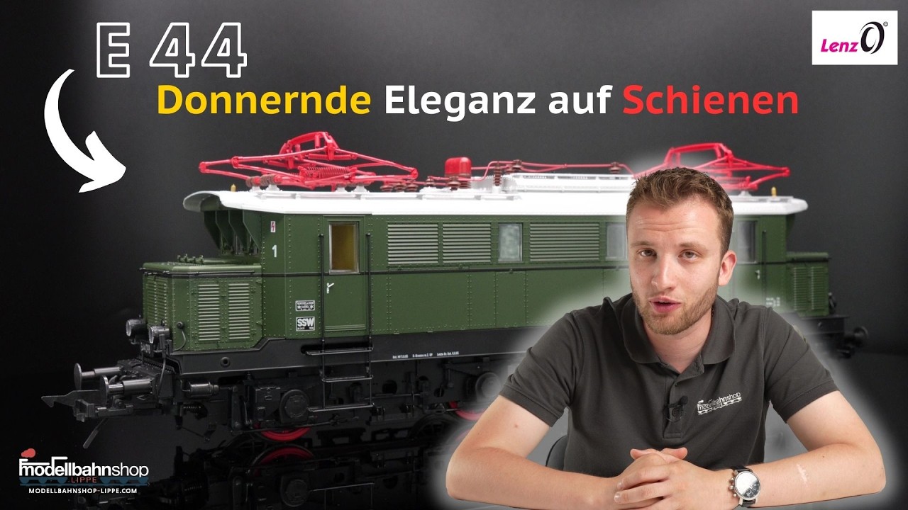 Donnernde Eleganz auf Schienen | E 44 | E-Lok | Lenz | Spur 0