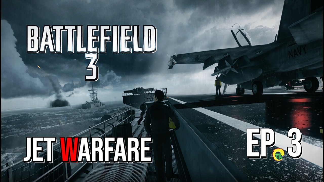 Battlefield 3 Campaign Walkthrough Ep 3 – Operation Going Hunting | Fighter Jet Combat