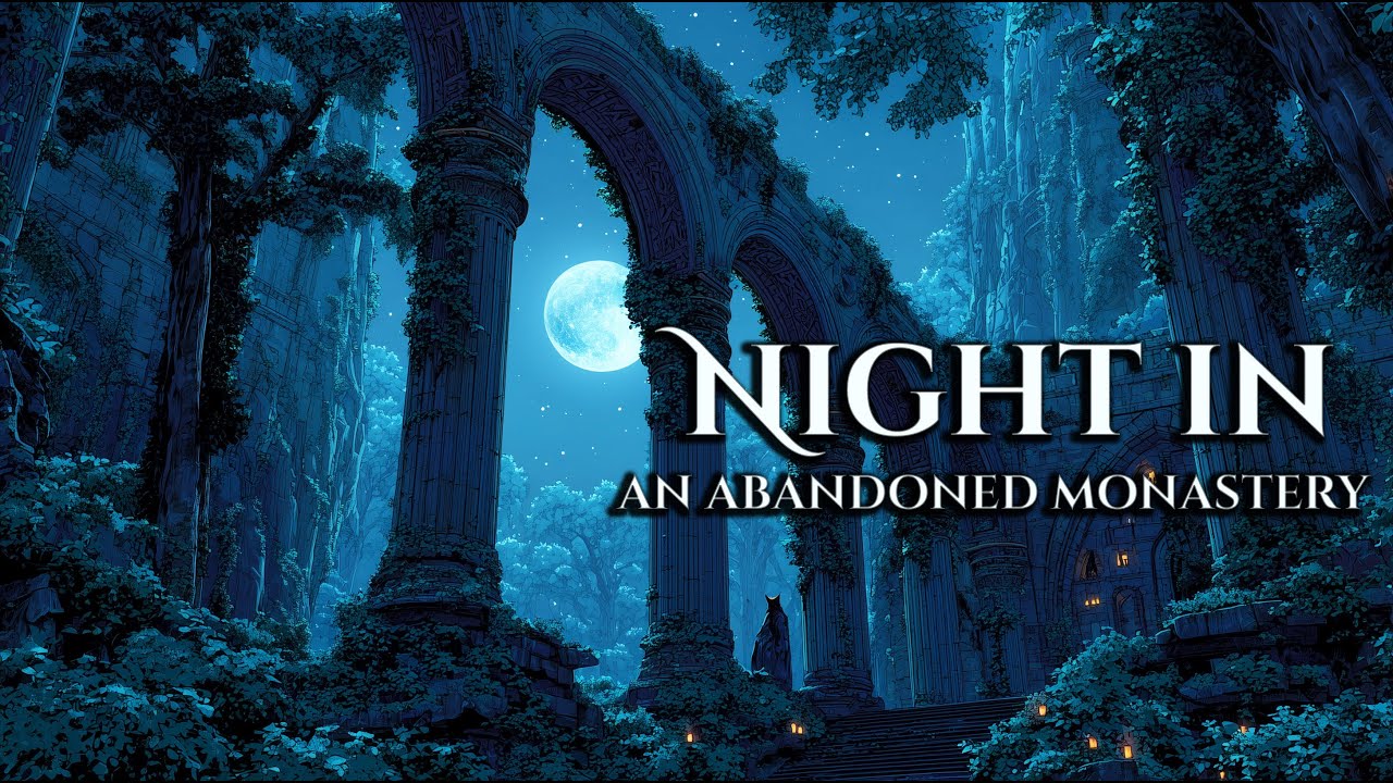 Fantasy Music For Relaxation & Calm | An Abandoned Monastery