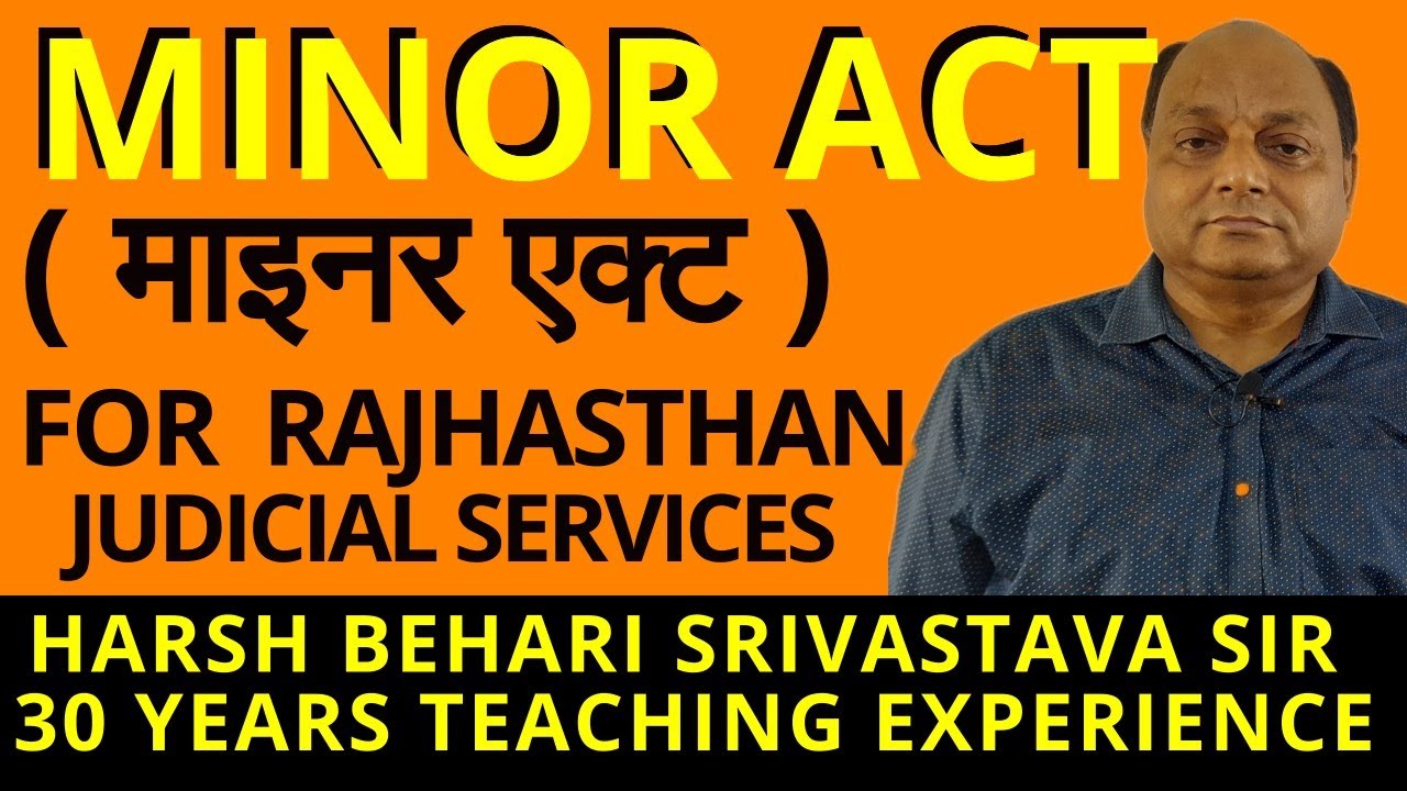 RJS VACANCY 2021 |  How to prepare for MINOR  ACT | Study Materials | Tips & Tricks