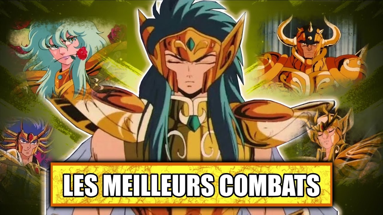 Les MEILLEURS COMBATS des CHEVALIERS D'OR dans SAINT SEIYA !