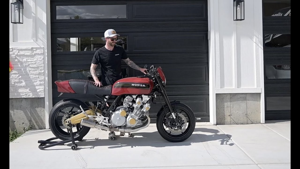 1979 Honda CBX 1000 Custom Muffler Build & Startup