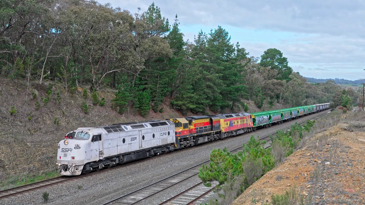 Australian Trains: SSR 707 Operations V/Line Steamrail