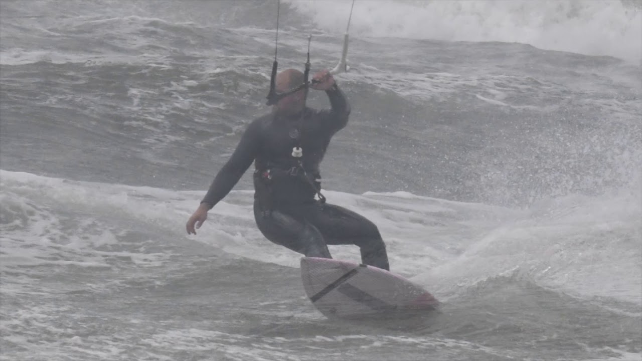 20 07 06 Kiten an der Südmole Hvide Sande /DK  mit Mo und Flo