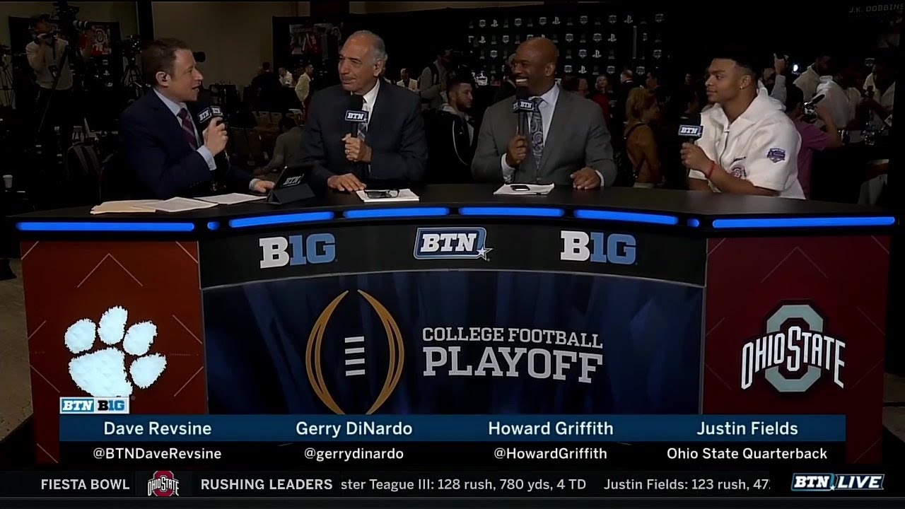 2019 Fiesta Bowl Media Day: Ohio State's Justin Fields | B1G Football