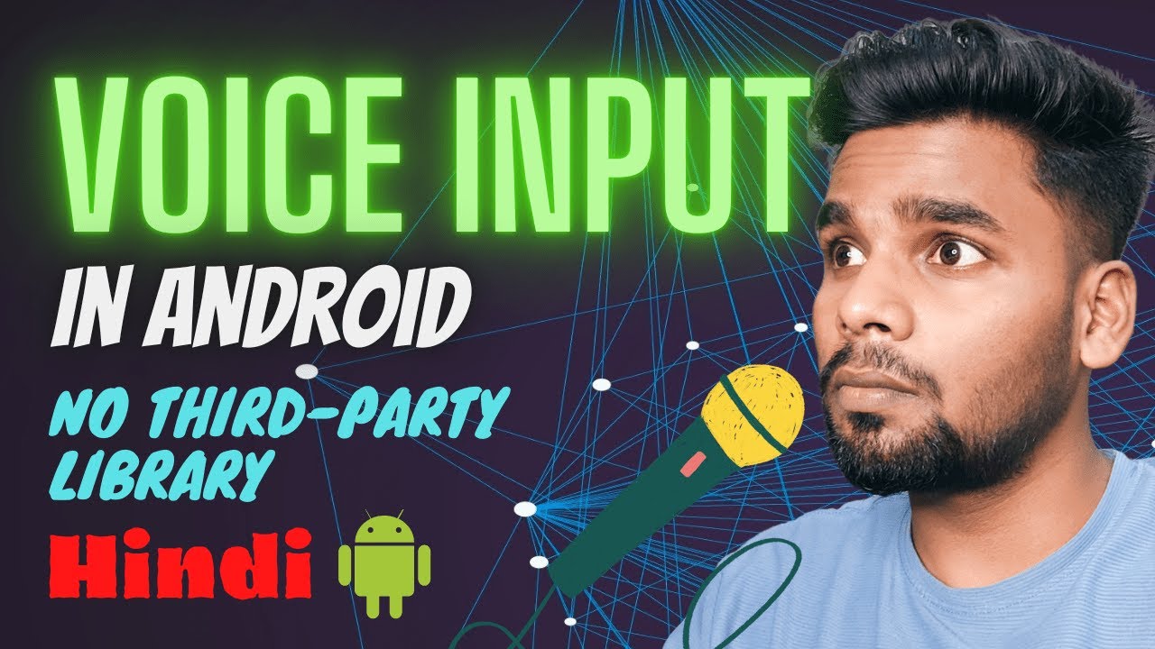 Voice Input in Android #hindi ( very easy ) | #kotlin | #android | #androidtips