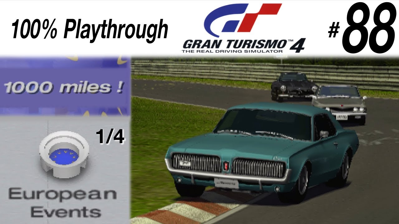 Gran Turismo 4 - #88 - 1000 Miles! || Race 1