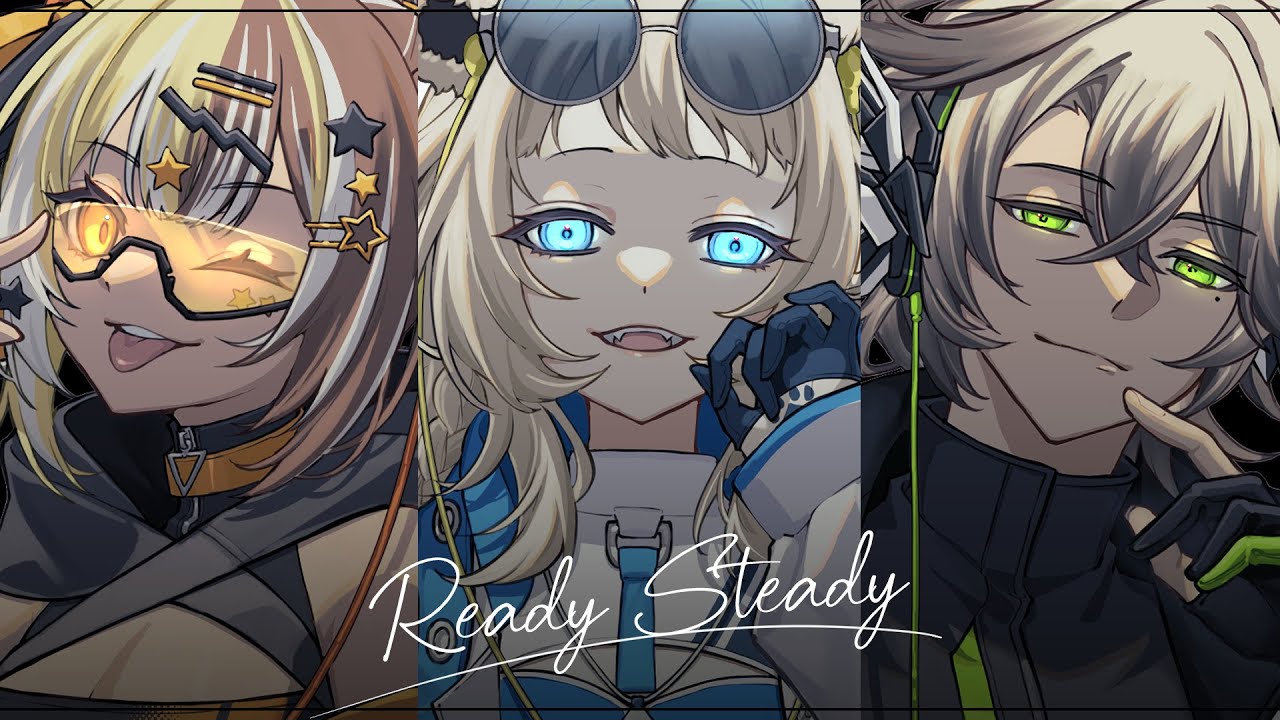 【Cover】Ready Steady | Giga【Kiri Kilovolt x Kumanui Miel x Vilhelm Vanderbos】