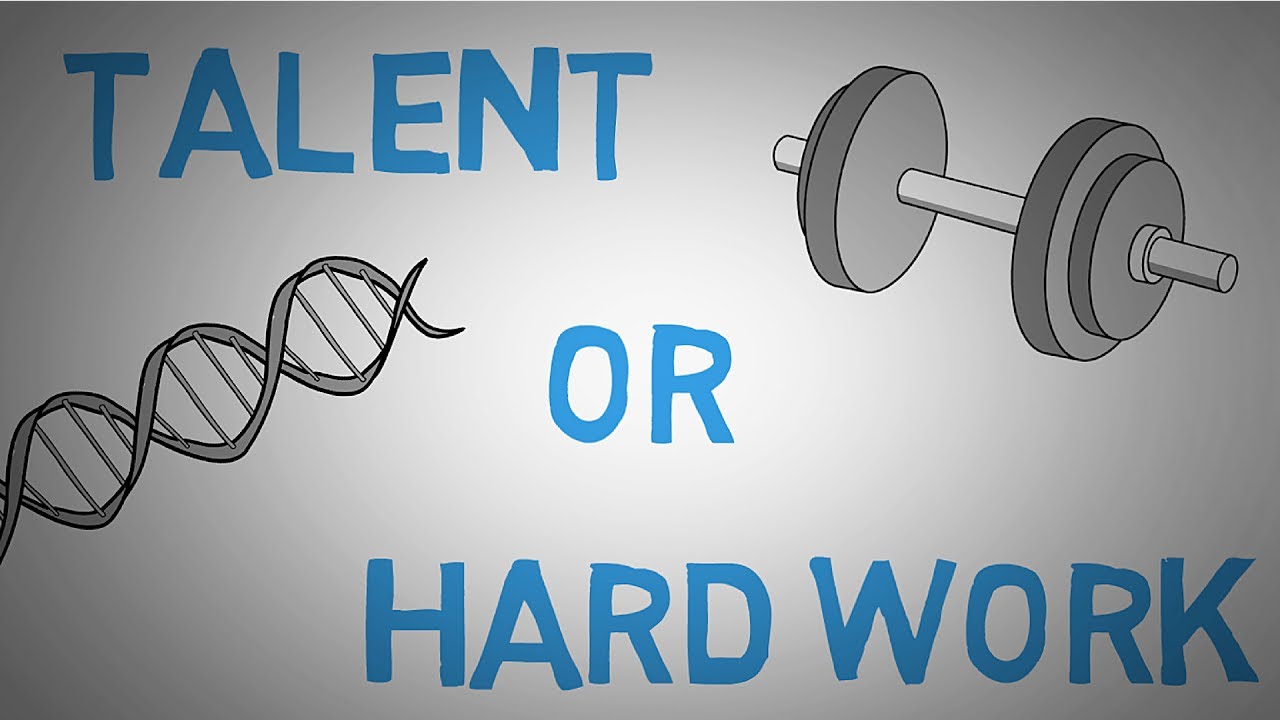 Does Talent Exist? Is Talent Just Hard Work? (animated)