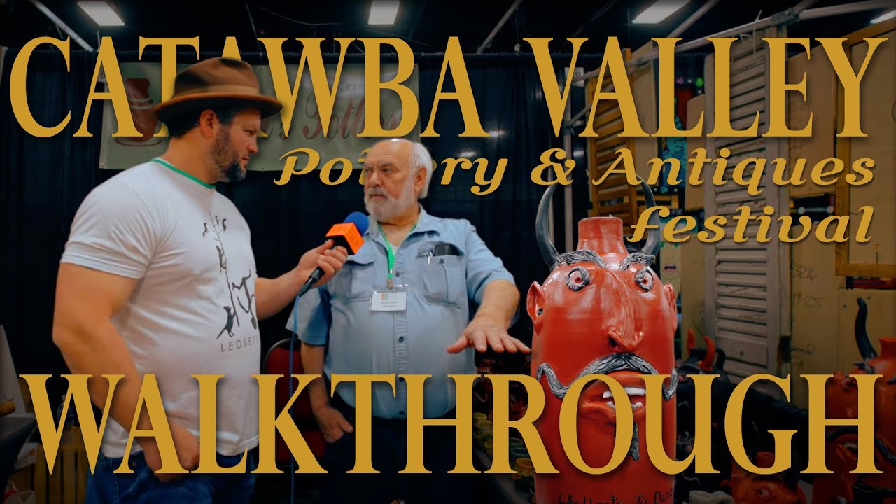 Catawba Valley Pottery Festival Walkthrough (2025 Edition)