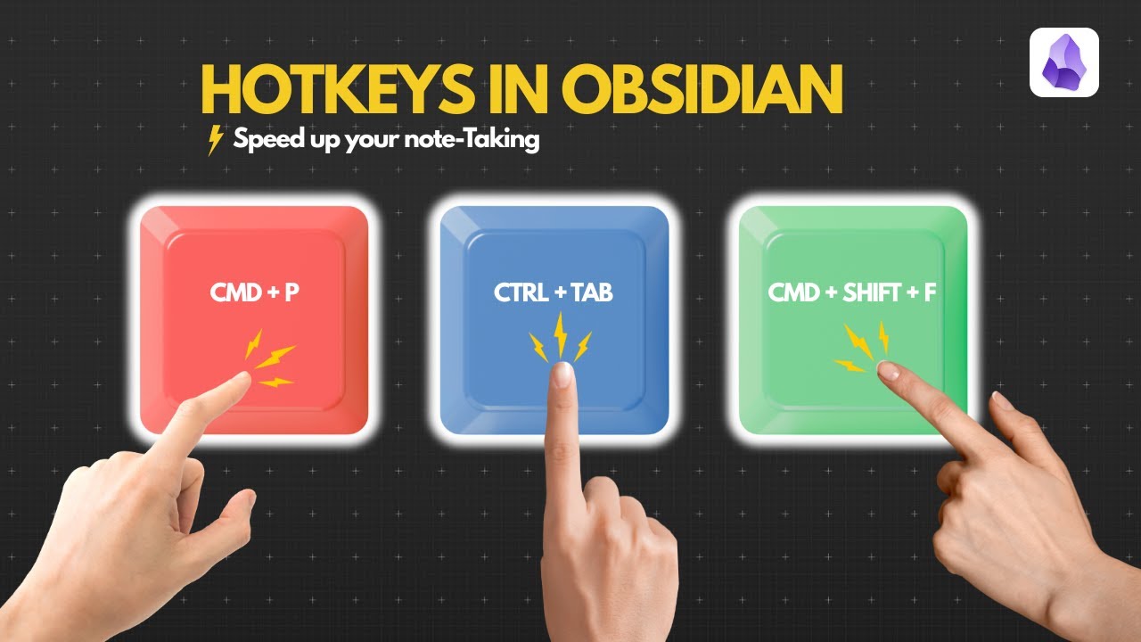 My 11 Most Used Hotkeys In Obsidian