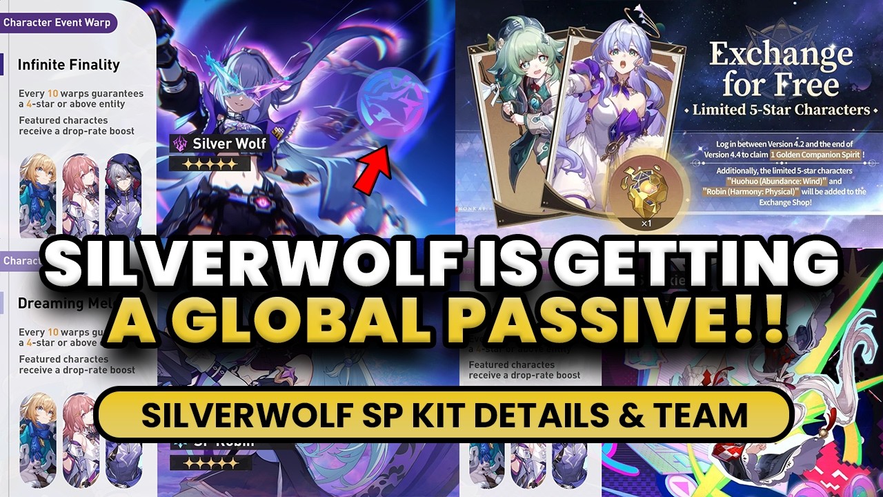 ANOTHER GLOBAL PASSIVE?? | HSR 4.2 BETA INFO & SILVER WOLF KIT LEAKS?? - HSR LEAKS
