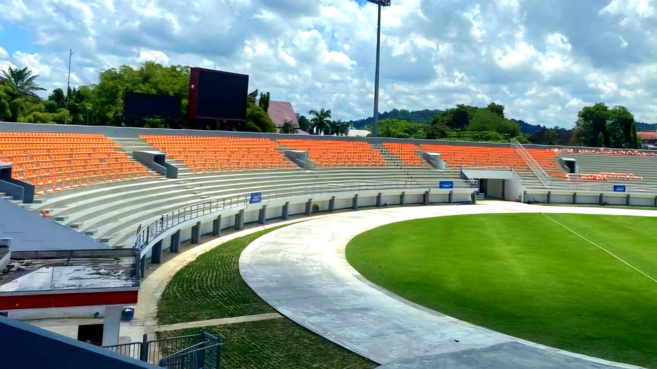 SEMAKIN RAPI‼️SINGLE SEAT MAKIN BANYAK TERPASANG,RUMPUT MENGHIJAU,UPDATE STADION SEGIRI SAMARINDA
