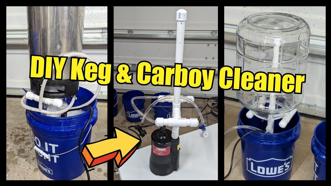 DIY Keg & Carboy Cleaner