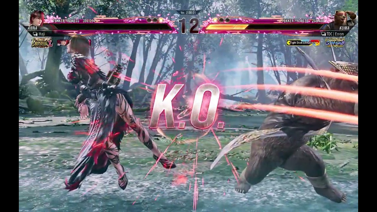 Haji (Anna) vs Erron (Kuma) - Match 1